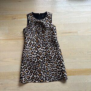 J. Crew Leopard Shift Dress